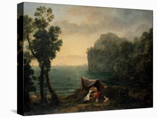 Landscape with Acis and Galatea, 1657-Claude Lorraine-Premier Image Canvas