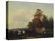 Landscape with Anglers, 1852-Valerian Konstantinovich Kamenev-Premier Image Canvas