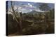 Landscape with Buildings, 1648-1650-Nicolas Poussin-Premier Image Canvas