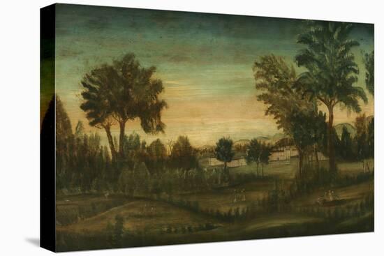 Landscape with Buildings, late 18th century-American School-Premier Image Canvas
