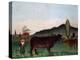 Landscape with Cattle, C. 1900-Henri Rousseau-Premier Image Canvas