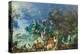 Landscape with Creation of the Animals, (Painting)-Jan the Elder Brueghel-Premier Image Canvas