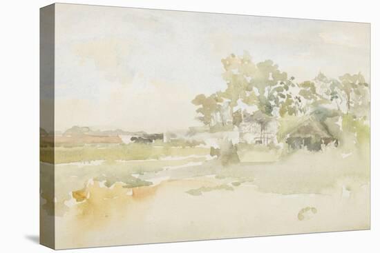 Landscape with Farm Buildings, C.1884-James Abbott McNeill Whistler-Premier Image Canvas