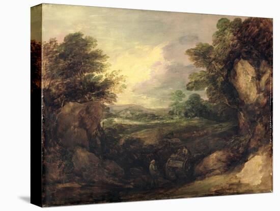 Landscape with Figures, C.1786-Thomas Gainsborough-Premier Image Canvas