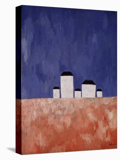 Landscape with Five Houses, c.1932-Kasimir Malevich-Premier Image Canvas