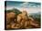 Landscape with Flight into Egypt, Ca 1545-Cornelis Massys-Premier Image Canvas