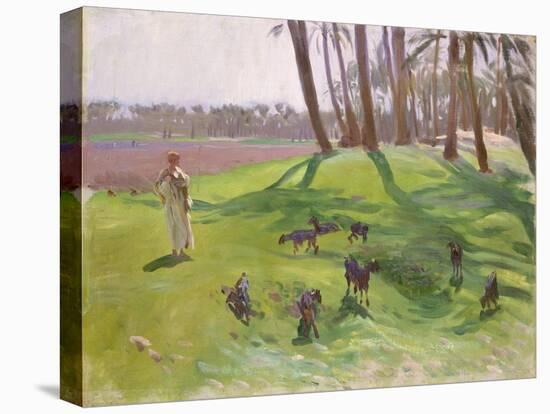Landscape with Goatherd, 1890–91-John Singer Sargent-Premier Image Canvas