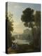 Landscape with Hagar and the Angel, 1646-Claude Lorraine-Premier Image Canvas
