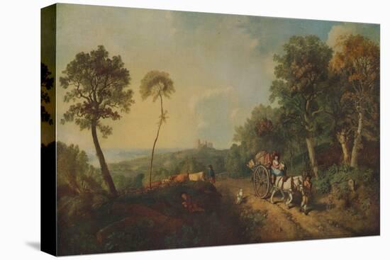 'Landscape with Market Cart', 18th century, (1935)-Thomas Gainsborough-Premier Image Canvas