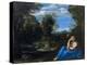 Landscape with Penitent Magdalen, (Painting)-Annibale Carracci-Premier Image Canvas