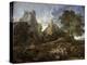 Landscape with Polyphemus, 1649-Nicolas Poussin-Premier Image Canvas