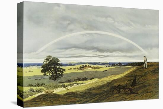 Landscape with Rainbow-Caspar David Friedrich-Premier Image Canvas