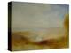 Landscape with river and a bay in the far background-Joseph Mallord William Turner-Premier Image Canvas