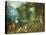 Landscape with the Creation of Eve-Mar Brueghel the Elder-Premier Image Canvas