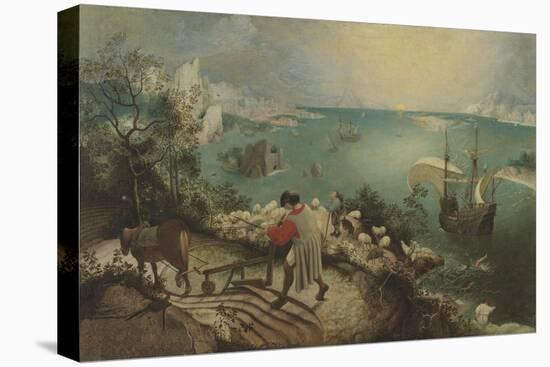 Landscape with the Fall of Icarus, C. 1560-Pieter Bruegel the Elder-Premier Image Canvas