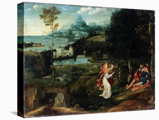 Landscape with the Legend of Saint Roch, Early 16th Century-Joachim Patinir-Premier Image Canvas