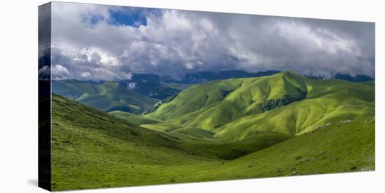 Landscape with Urculu, Iraty mountains, Basque Country, Pyrenees-Atlantique, France-Panoramic Images-Premier Image Canvas