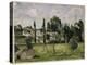 Landscape with Waterline, C.1879-Paul C?zanne-Premier Image Canvas
