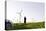 Landscape, Woman, Wind Turbines, Wind Power Station, Wind Park-Axel Schmies-Premier Image Canvas