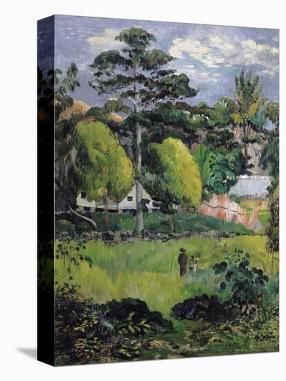Landscape-Paul Gauguin-Stretched Canvas
