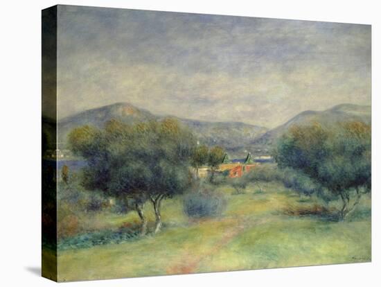 Landschaft Bei Toulons-Pierre-Auguste Renoir-Premier Image Canvas