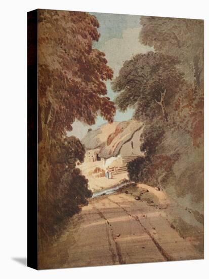 'Lane and Cottages', c1800-Thomas Girtin-Premier Image Canvas