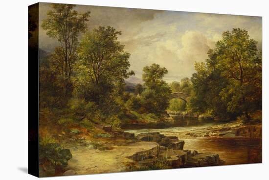 Langdale Pikes, Westmorland-George Vicat Cole-Premier Image Canvas