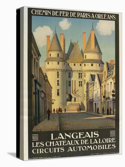 Langeais Les Chateaux De La Loire-null-Premier Image Canvas
