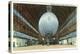 Langley Field, Virginia - Airship Hangar Interior View-Lantern Press-Stretched Canvas