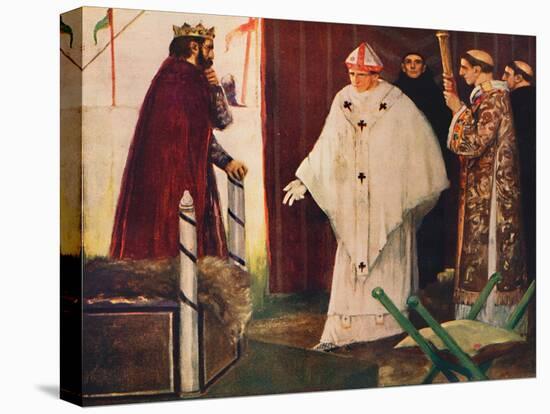 'Langston's interview with King John', 1912-Unknown-Premier Image Canvas