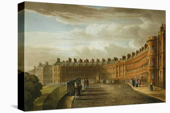 Lansdown Crescent, Bath, 1820-David Cox-Premier Image Canvas