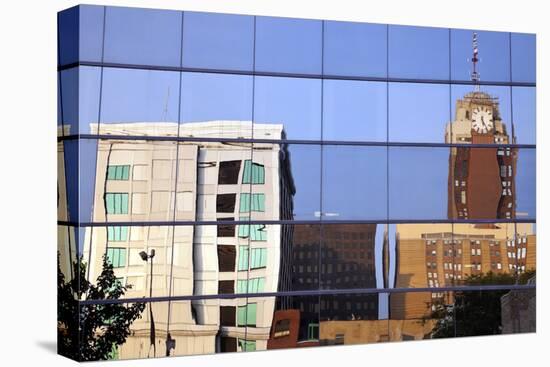 Lansing Downtown Reflected-benkrut-Premier Image Canvas