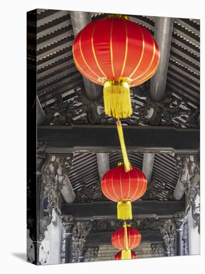 Lanterns at Chen Clan Academy, Guangzhou, Guangdong, China-Ian Trower-Premier Image Canvas