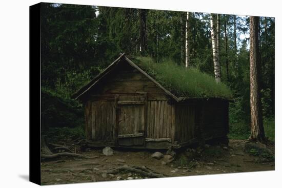 Lapland hut-Unknown-Premier Image Canvas