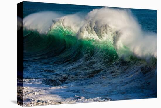 Large breaking wave, West Oahu, Hawaii-Mark A Johnson-Premier Image Canvas