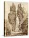 Large Cypresses at the Villa D'Este-Jean-Honoré Fragonard-Premier Image Canvas