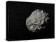 Large Grey Meteorite in the Universe Full of Stars-null-Stretched Canvas