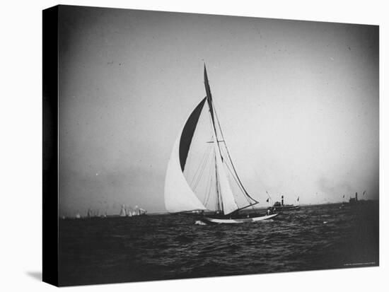 Large Sailboat Out at Sea-Wallace G^ Levison-Premier Image Canvas