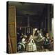 Las Meninas or the Family of Philip IV, circa 1656-Diego Velazquez-Premier Image Canvas