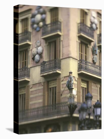 Las Ramblas Area, Barcelona, Spain-Michele Westmorland-Premier Image Canvas