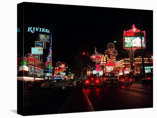Las Vegas Boulevard Night Scenes-null-Premier Image Canvas