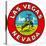 Las Vegas Logo with Bucking Bronco, Nevada-null-Stretched Canvas