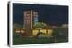 Las Vegas, Nevada, Exterior View of Club Bingo-Lantern Press-Stretched Canvas