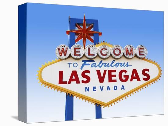 Las Vegas Welcome Road Sign-Beathan-Premier Image Canvas