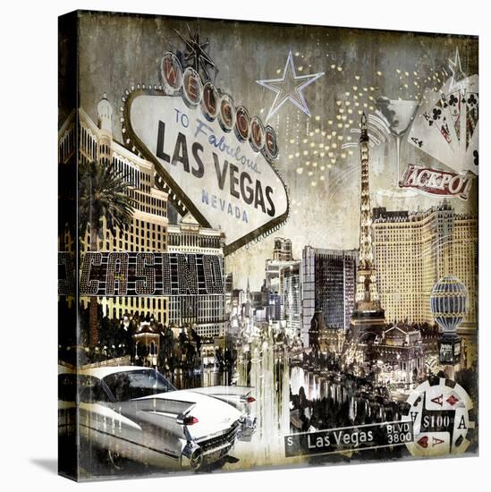 Las Vegas-Dylan Matthews-Stretched Canvas