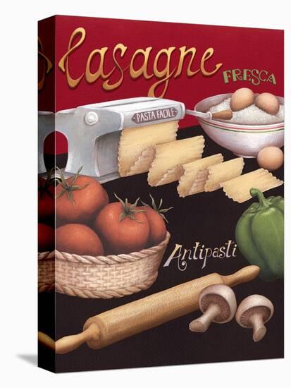 Lasagna-Daphne Brissonnet-Stretched Canvas