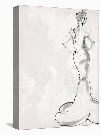 Last Call - Woman 1 Back-Jodi Pedri-Stretched Canvas