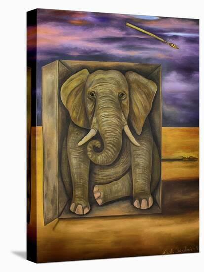 Last Elephant-Leah Saulnier-Premier Image Canvas