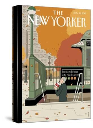 Last Straw The New Yorker Cover November 18 13 Premium Giclee Print Adrian Tomine Art Com