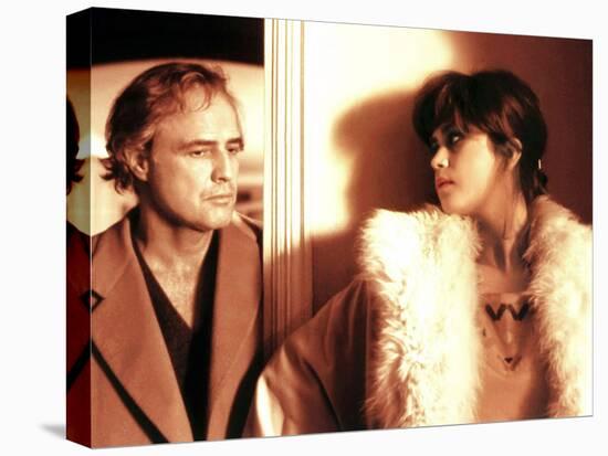 Last Tango In Paris, Marlon Brando, Maria Schneider, 1972-null-Stretched Canvas